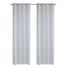 Valentina Sheer Grommet Curtain Panel 52 x 95 in White