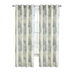 Lana Light Filtering Grommet Curtain Panel 50 x 108 in Blue