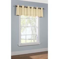 Weathermate Grommet Curtain Valance 40 x 15 in Natural