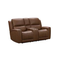 Loveseat w/Power Head Rests, Power Lumbar & Console w/Storage & 2 Cup Holders