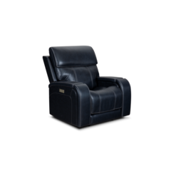 Glenwood Power Recliner w/Power Head Rest & Power Lumbar (Lay Flat)