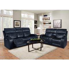 Glenwood Sofa w/Power Recline, Power Head Rests & Power Lumbar (Lay Flat)