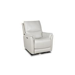 Salem Swivel Recliner w/Power Recline, Power Head Rest & Power Lumbar (Lay Flat)