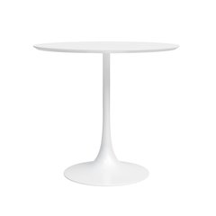 Jamesdar Kurv 31.5 in. Cafe Table, White