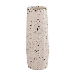 Terrazzo White Vase - Small Skinny