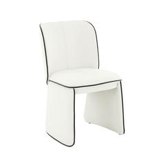 Kinsley Cream Vegan Leather Dining Chair