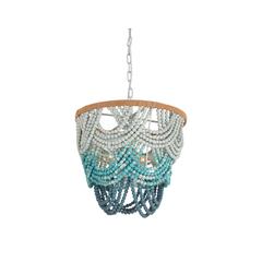Jade Beaded Chandelier