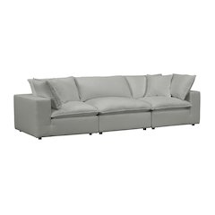 Cali Slate Performance Fabric Modular Sofa