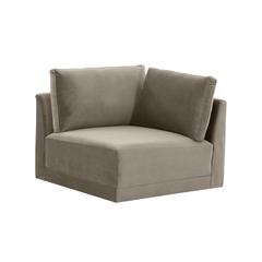 Willow Taupe Corner Chair