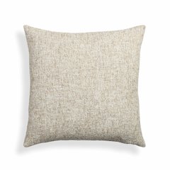 Poh Washed Beige Boucle 20" Square Accent Pillow