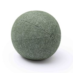 Boba Forest Green Textured Basketweave 9 inch Pillow