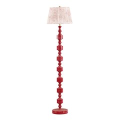 Peggy Pink Spotted Floor Lamp