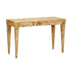 Brandyss Natural Burl Work Desk