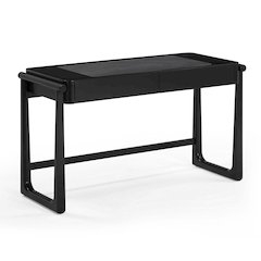 Alfalfa Black 2 Drawer Desk