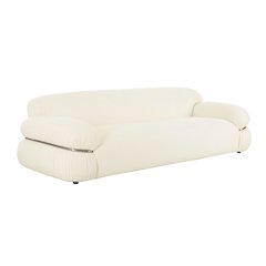 Leyla Cream Boucle Sofa