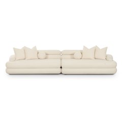 Lulu Cream Boucle Modular Sofa
