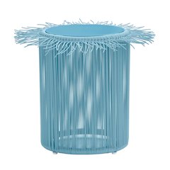 Rafa Blue Outdoor Side Table