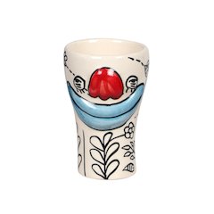 Velma 'Goofy' Ceramic Glasses - Set of 4