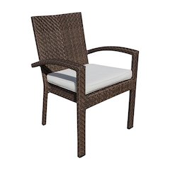 Soho Stackable Armchair with Cushion