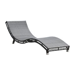 Panama Jack Graphite Curve Chaise Lounge