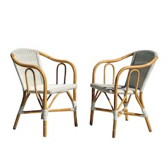 Panama Jack Set 2 Barina Bistro Armchairs