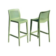 Lisa Set of 2 Barstools - Green