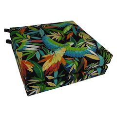 20-inch by 19-inch Spun Polyester Chair Cushion (Set of Two)