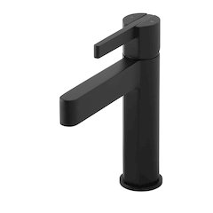 Single Hole Single-Handle Bathroom Faucet in Matte Black