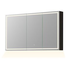 48"x28" Rectangular Frameless Surface-Mount Medicine Cabinet