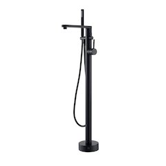 Double Lever Handles Freestanding Floor Mounted Tub Filler