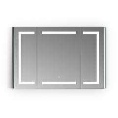 Frameless Surface-Mount/Recessed LED Lighted Bathroom Medicine Cabinet