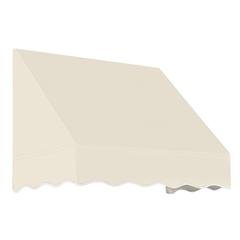 Awntech 3.375 ft San Francisco Fixed Awning Acrylic Fabric, Linen