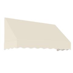 Awntech 5.375 ft San Francisco Fixed Awning Acrylic Fabric, Linen