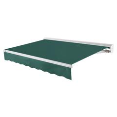 8' x 6.5' Destin Left Motor Left Motorized Patio Retractable Awning, Forest