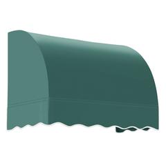 Awntech 4.375 ft Savannah Fixed Awning Acrylic Fabric, Forest