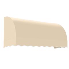 Awntech 5.375 ft Savannah Fixed Awning Acrylic Fabric, Tan
