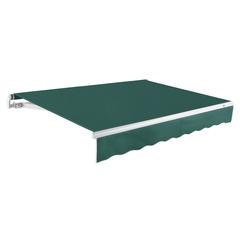 24' x 10' Maui Right Motor Right Motorized Patio Retractable Awning, Forest