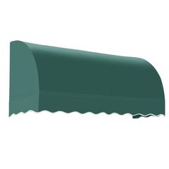 Awntech 8.375 ft Savannah Fixed Awning Acrylic Fabric, Forest