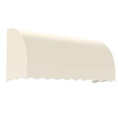 Awntech 10.375 ft Savannah Fixed Awning Acrylic Fabric, Linen