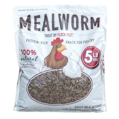 Buffalo Outdoor Dried Mealworms for Chickens