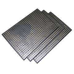 2 x 3 Foot Industrial Rubber Floor Mat Set of 3