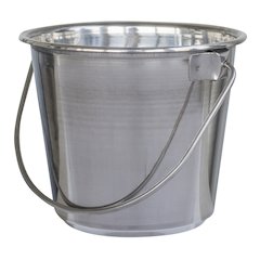 Sportsman Series .25 Gal Stainless Steel Bucket - 12 PK