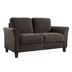Westin Loveseat Curved Arm Coffee