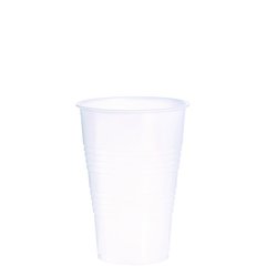 High-Impact Polystyrene Cold Cups, 16 oz, Plastic, Translucent, 50/Sleeve, 20 Sleeves/Carton