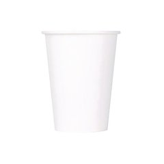 Double Poly Paper Cold Cups, 12 oz, White, 1,000/Carton