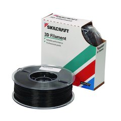 7045017057354, SKILCRAFT 3D Printer Acrylonitrile Butadiene Styrene Filament, 1 kg Spool, 2.85 mm, Black