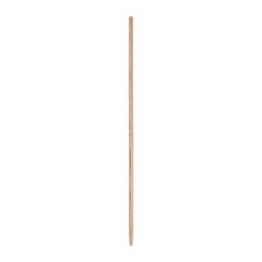 Tapered End Broom Handle, Lacquered Wood, 1.13" dia x 54", Natural