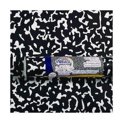 Fadeless Paper Roll, 50 lb Weight, 47.25" x 50 ft, White/Black