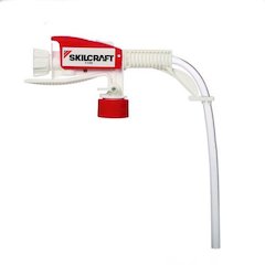 7930017149794, SKILCRAFT ECO Handheld Dispenser, White/Red