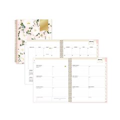 Day Designer Coming Up Roses Create-Your-Own Cover Weekly/Monthly Planner, Roses Artwork, 11 x 8.5, 12-Month (Jan-Dec): 2026